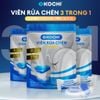 105 viên rửa chén bát sinh học KOCHI  3-trong-1 - viên nén 8g - Diệt khuẩn 99.9% - Sạch sâu sáng bóng - An toàn 