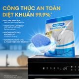  Viên rửa chén bát sinh học KOCHI 3-in-1 - Túi 35 viên nén 8g - Diệt khuẩn 99.9% - An toàn - Sạch Sâu - Sáng bóng - Kochi 
