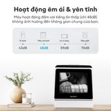  [QUÀ TẶNG GIỚI HẠN] Máy rửa chén bát để bàn C400 - Không cần lắp đặt - Sức chứa 4 bộ - Rửa nước nóng, sấy khô hoàn hảo 