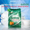  Bột rửa chén bát sinh học SATOS 1.2KG - Sạch bóng - Không Cặn - Không vệt  - Dùng cho máy rửa chén bát - KOCHI Vietnam 