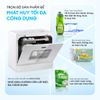  [Rửa bình sữa] Máy rửa chén để bàn KOCHI C500 - Rửa bình sữa nước nóng - Sấy Khô PTC ửa - Không cần lắp đặt 