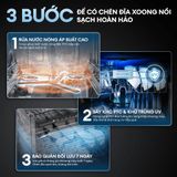  Máy rửa chén độc lập 16 bộ S600 - 5 trục phun nước - Sấy PTC & UV - Bảo quản đối lưu 7 ngày - KOCHI Vietnam 