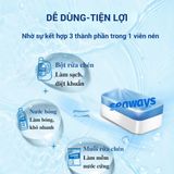  [3 túi x 35 viên ] Viên rửa chén bát SEAWAYS 3 trong 1 chuyên dùng cho máy rửa chén bát - KOCHI Vietnam 