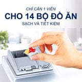  Túi 64 viên rửa chén Finish Quantum All in 1 (14x tính năng trong 1 viên Bao Bì mới – Hương Chanh) Máy 10 - 16 bộ KOCHI 