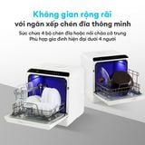  (Đã qua sử dụng) Máy rửa chén bát để bàn thông minh KOCHI C300 - Chất lượng như máy mới - Sức chứa 4 bộ. 