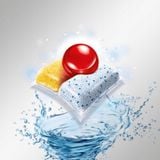  Túi 64 viên rửa chén Finish Quantum All in 1 (14x tính năng trong 1 viên Bao Bì mới – Hương Chanh) Máy 10 - 16 bộ KOCHI 