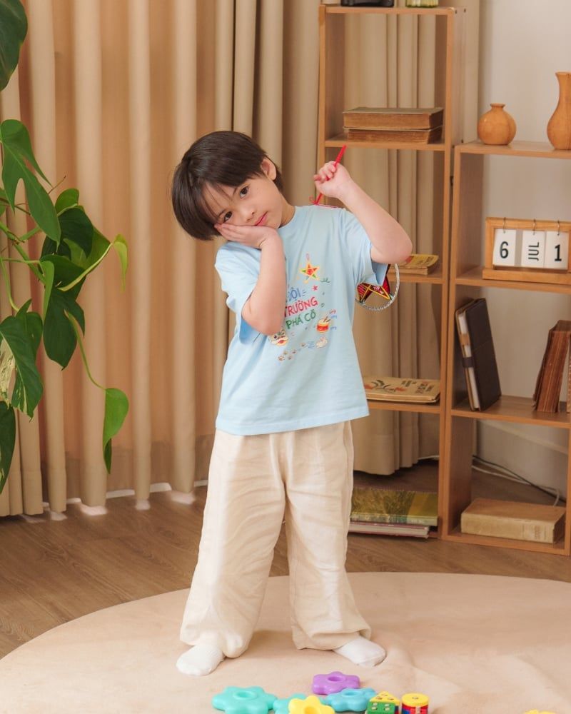  Áo thun tay ngắn in hình Đội trưởng phá cỗ 