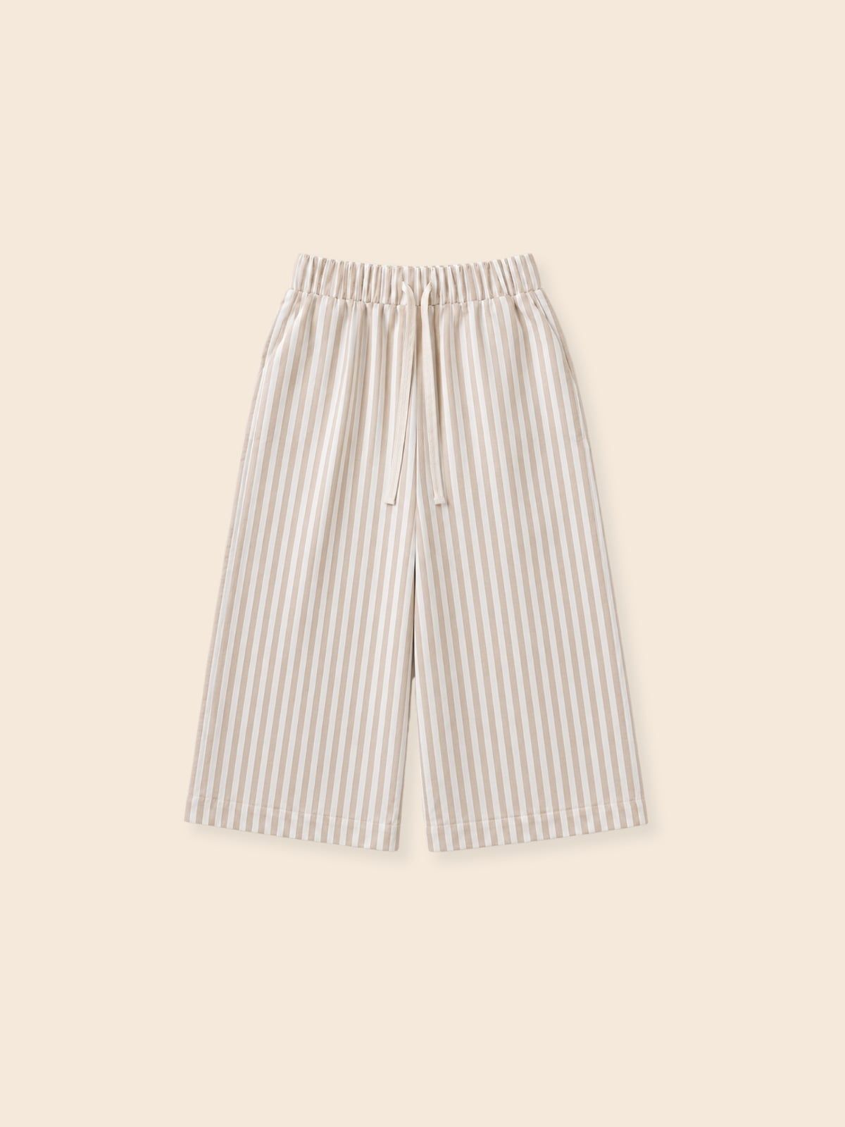 Quần dài linen sọc cho bé trai bé gái À Ú