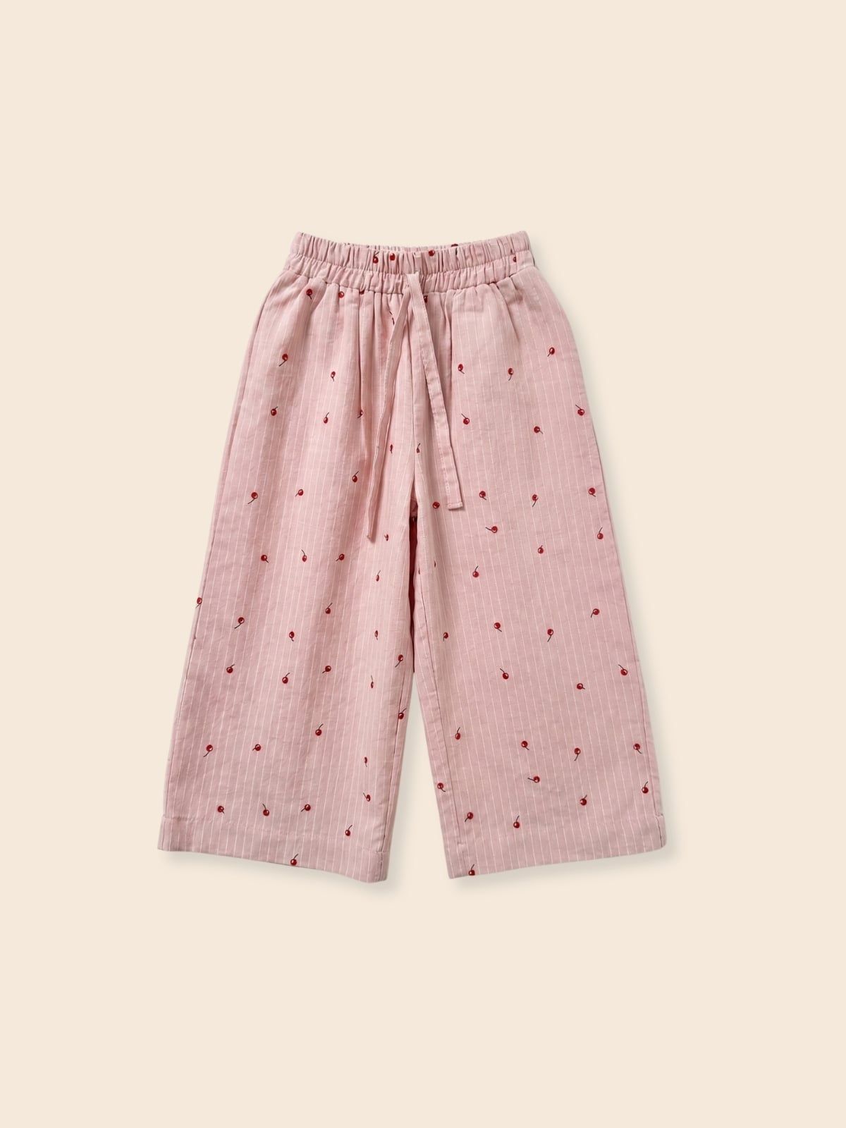 Quần dài linen sọc cho bé trai bé gái À Ú