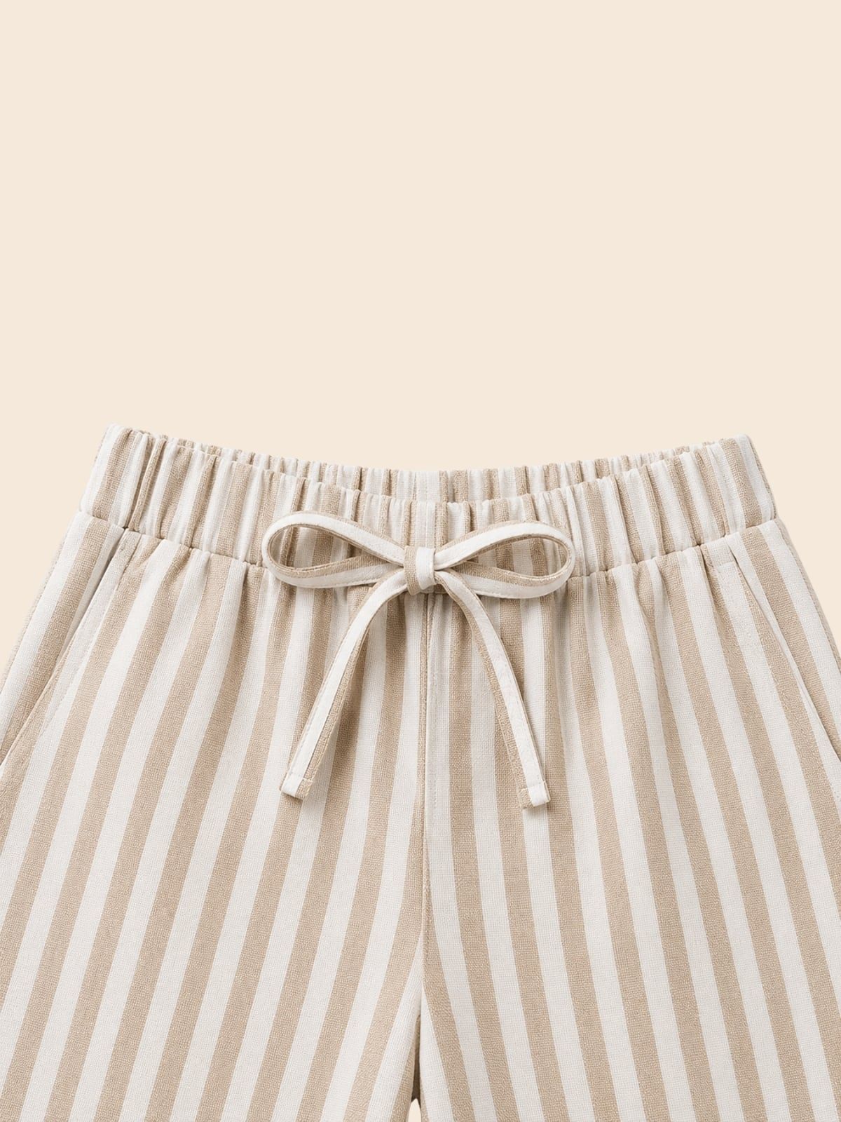 Quần dài linen sọc cho bé trai bé gái À Ú
