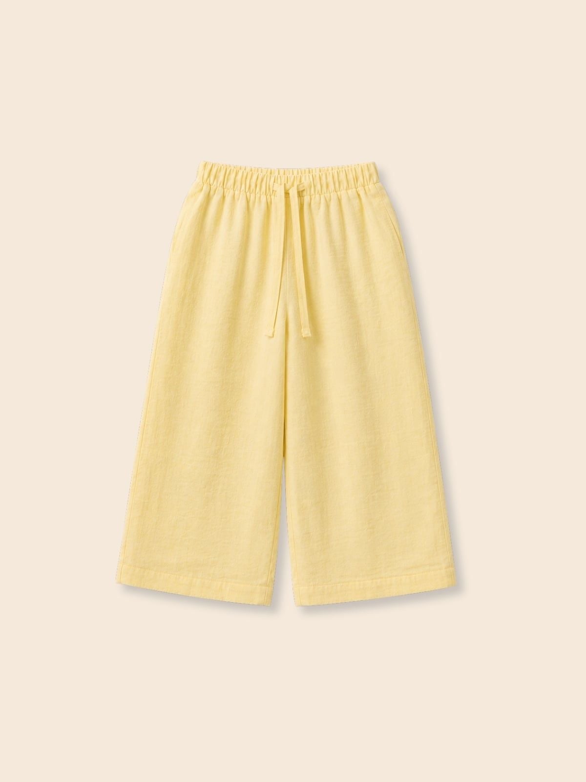 Quần dài linen trơn cho bé trai bé gái À Ú