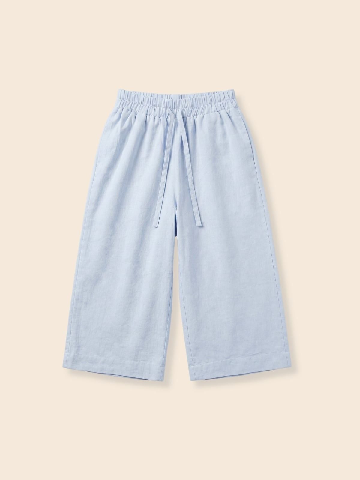 Quần dài linen trơn cho bé trai bé gái À Ú