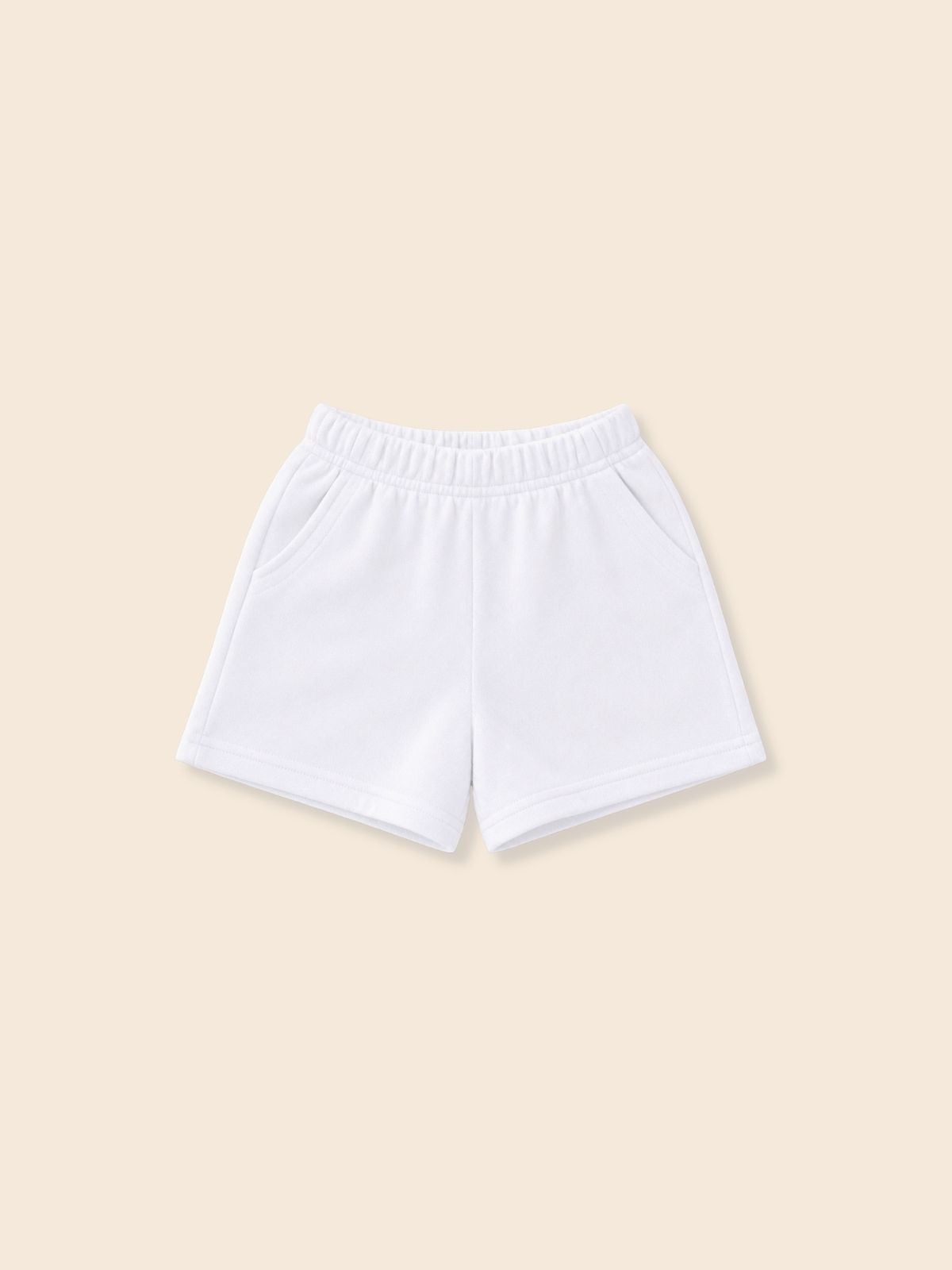 Quần short trơn thun cotton da cá cho bé