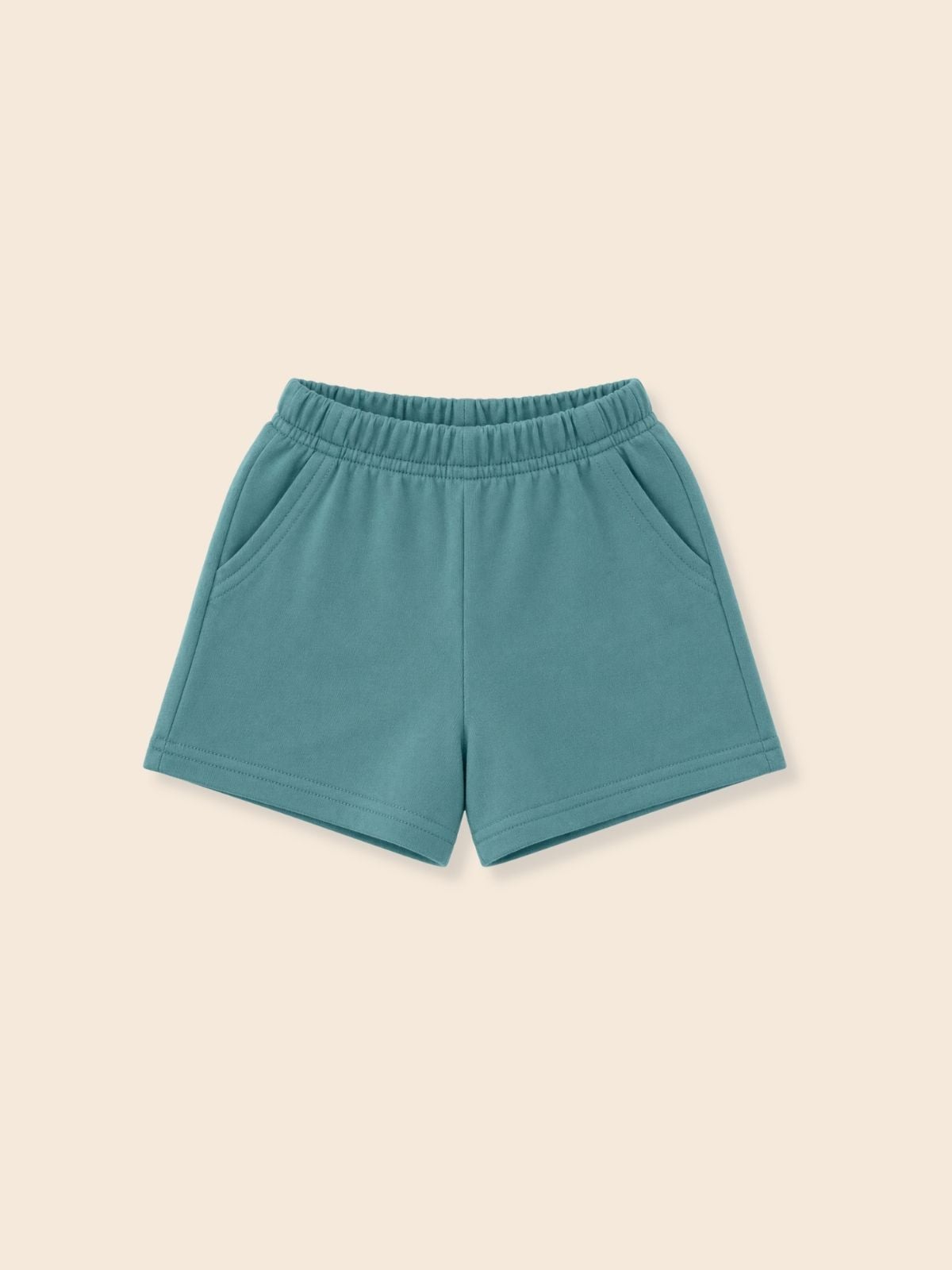 Quần short trơn thun cotton da cá cho bé
