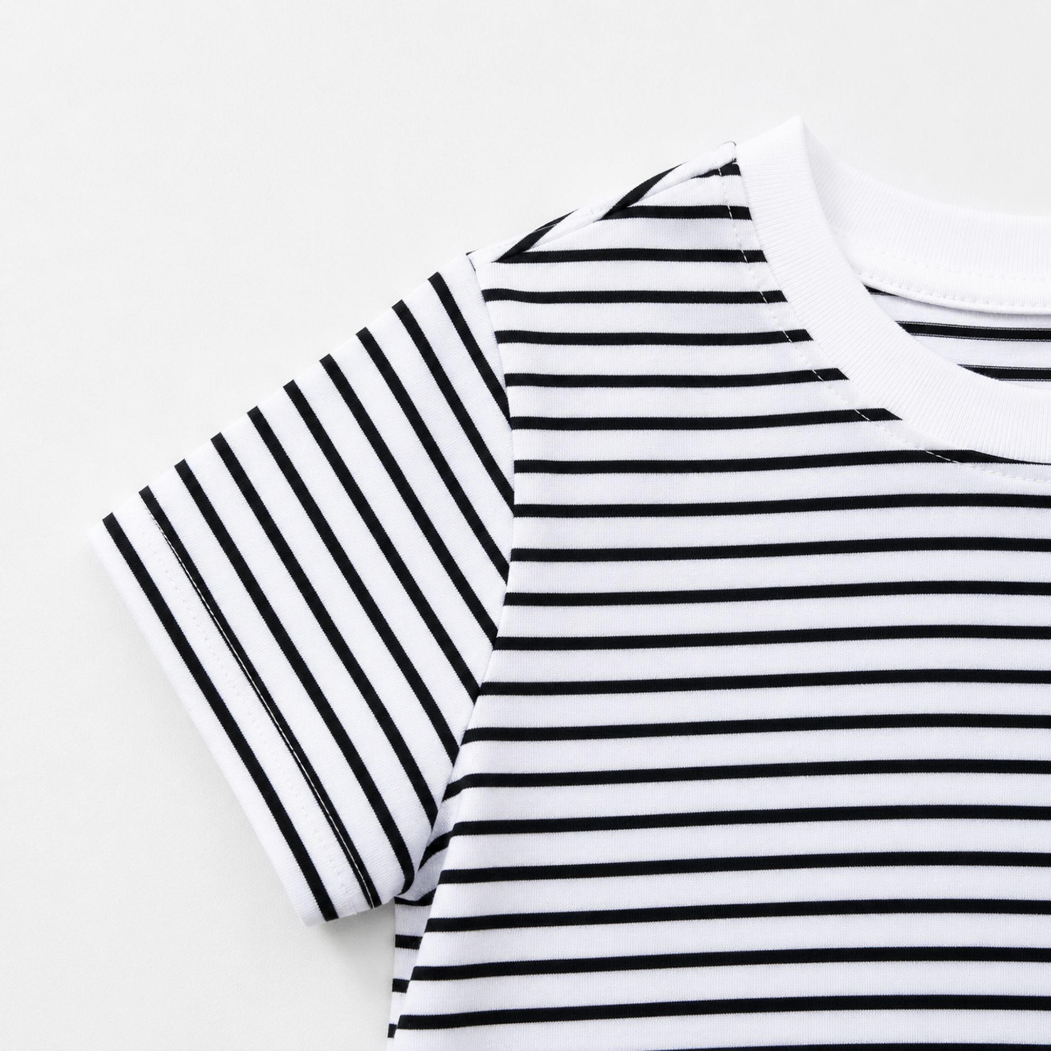 Áo thun sọc ngang cotton cao cấp cho bé trai bé gái - Dòng Mây À Ú