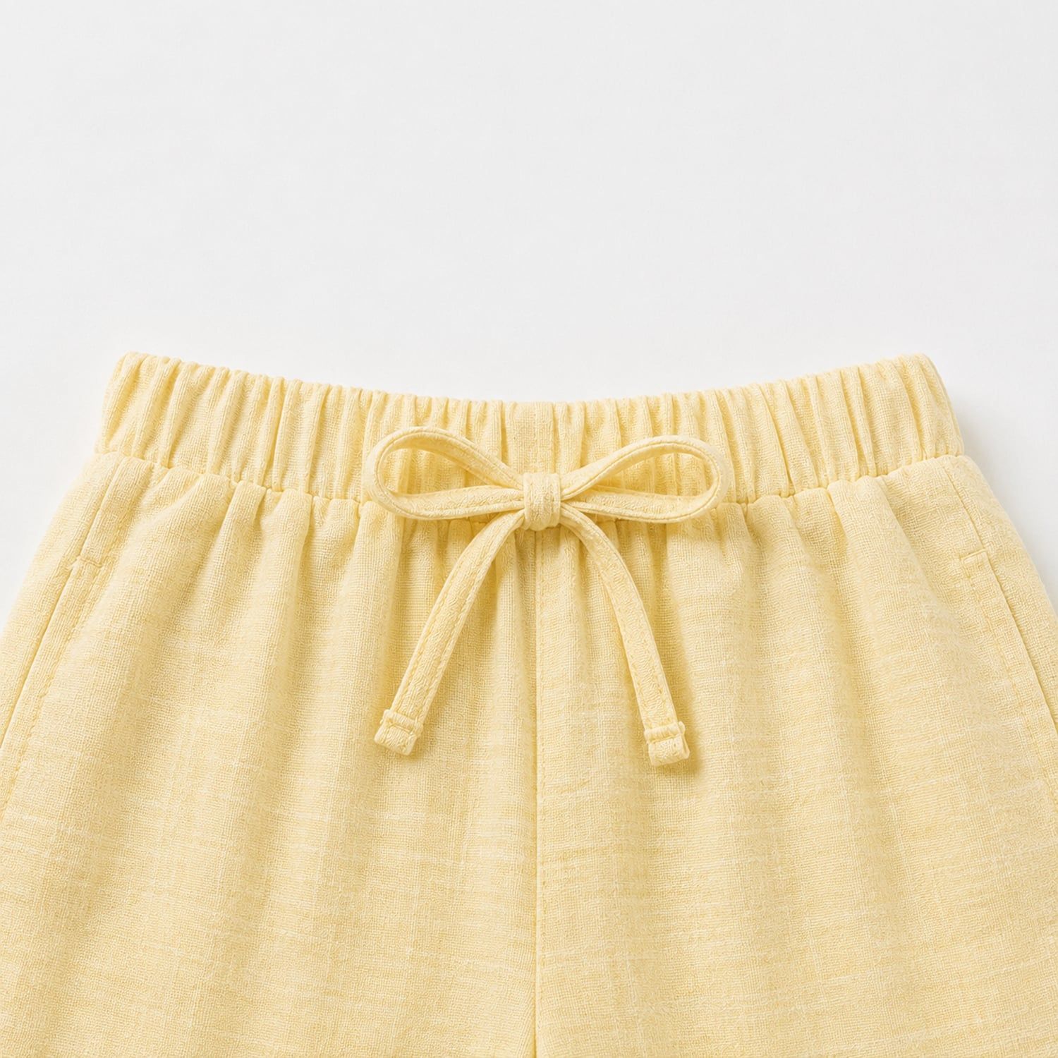 Quần dài linen trơn cho bé trai bé gái À Ú