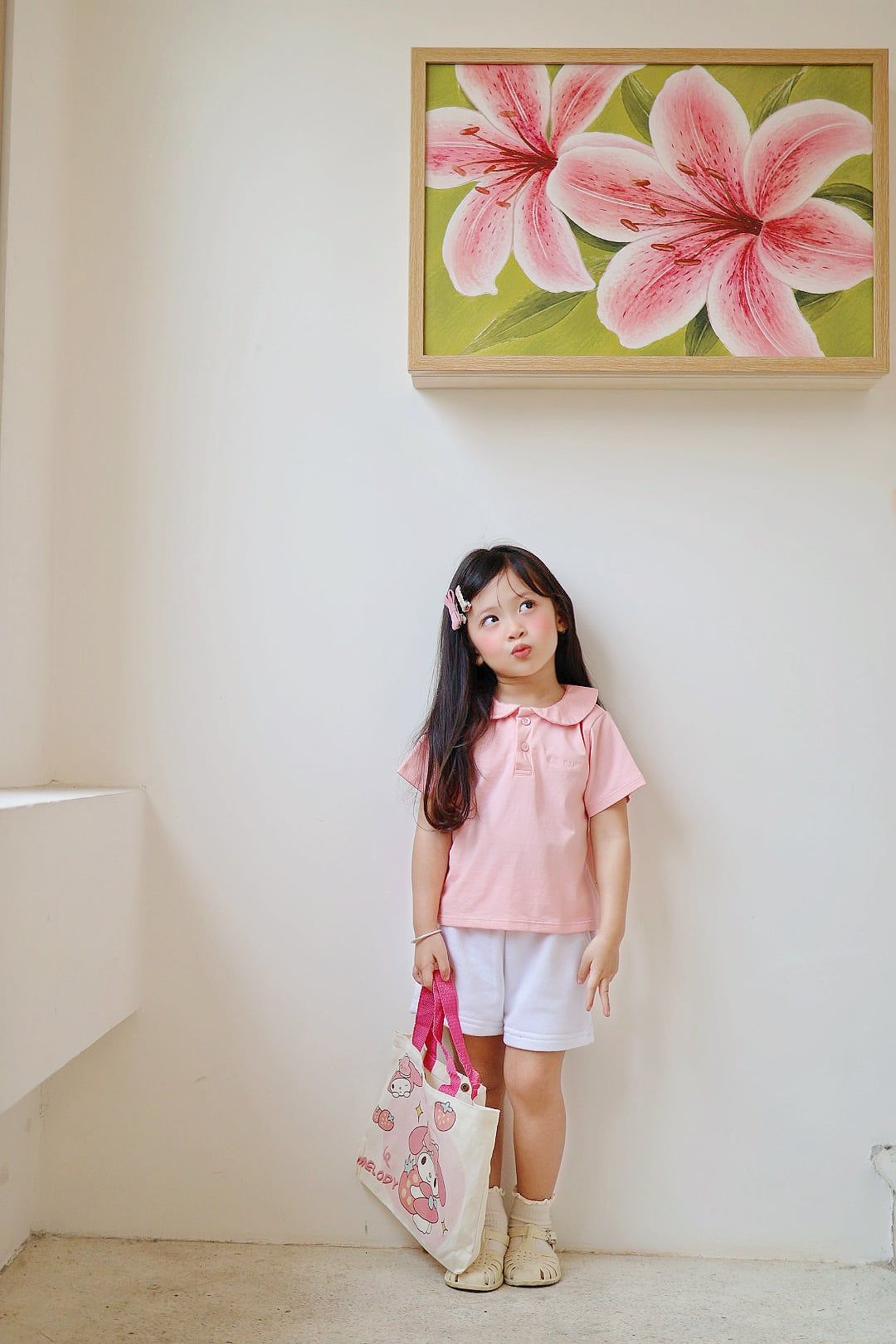 Quần short trơn thun cotton da cá cho bé