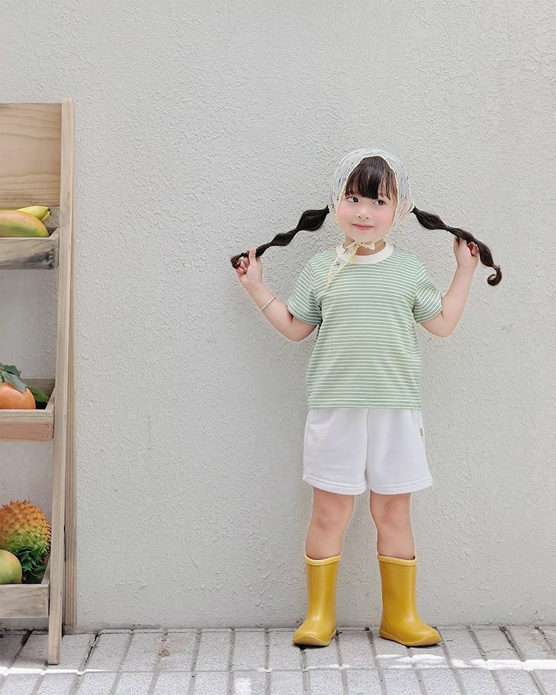 Áo thun sọc ngang cotton cao cấp cho bé trai bé gái - Dòng Mây À Ú