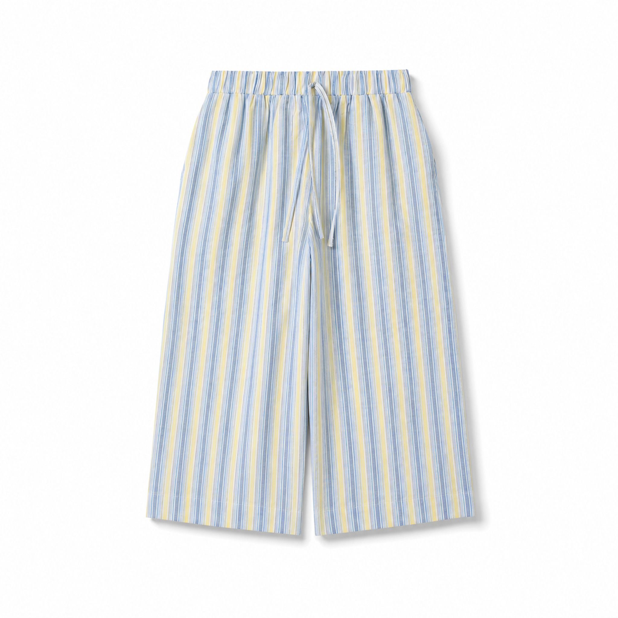 Quần dài sọc cotton cho bé trai bé gái À Ú