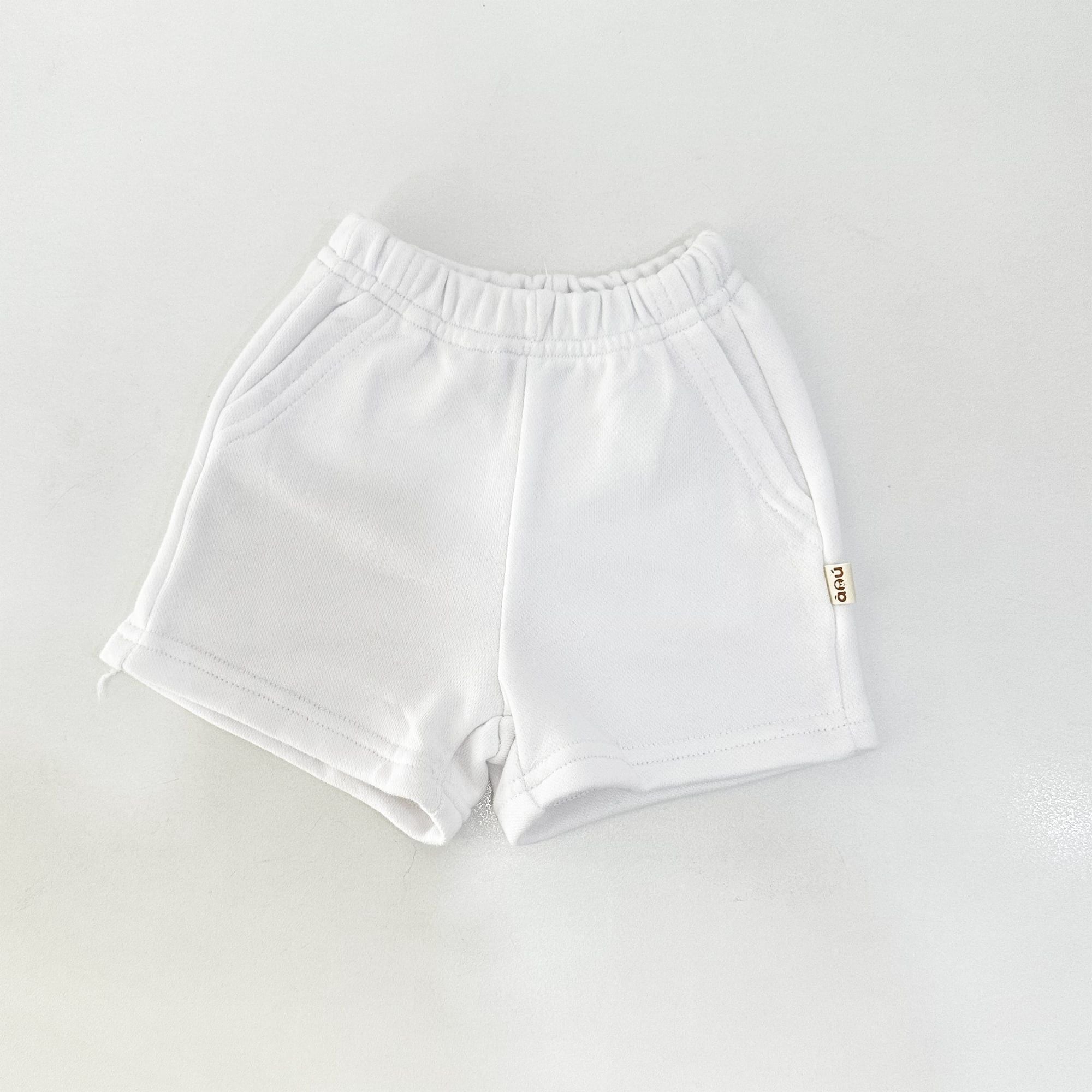 Quần short trơn thun cotton da cá cho bé
