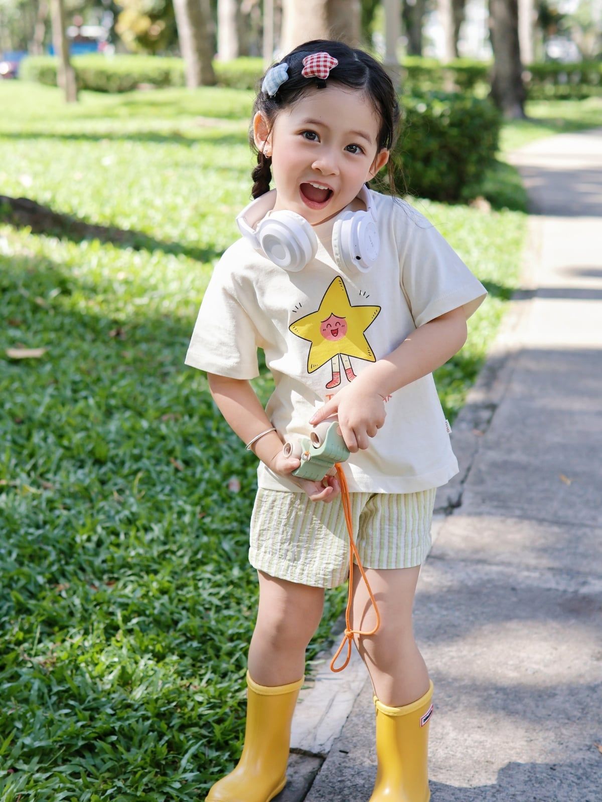  Áo thun tay ngắn in hình Super Star 