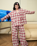  COZY PLAID LONG - SS2607S12 