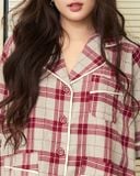  COZY PLAID SHORT - SS2607S13 