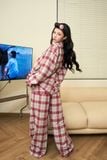  COZY PLAID LONG - SS2607S12 