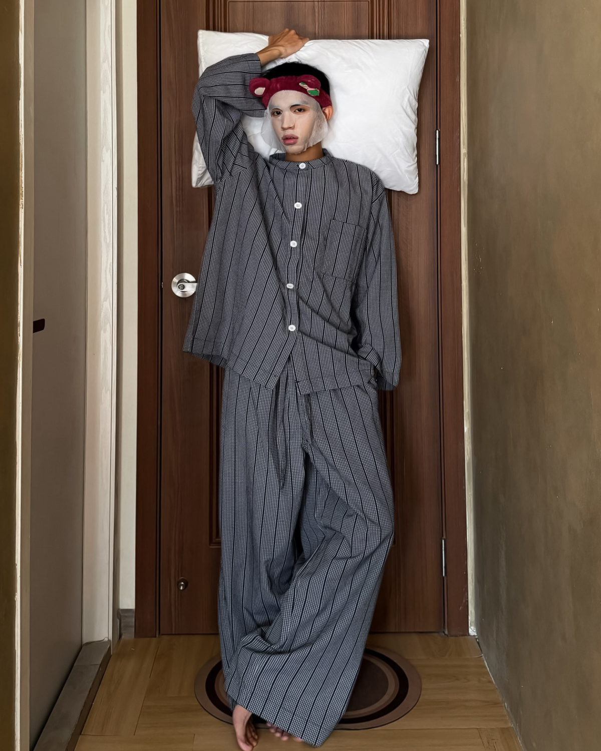  LITTLE CHECK COMFORT PIJAMA - HIM 