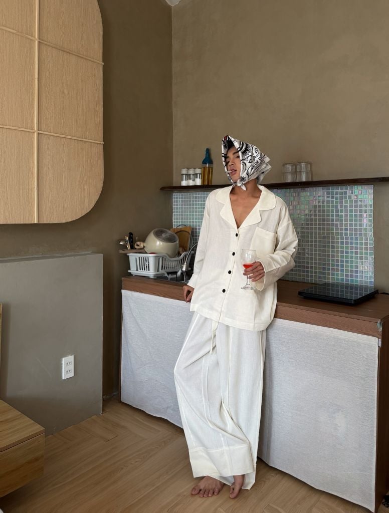  GENTLE LINEN SET - HIM 