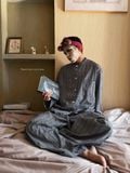  LITTLE CHECK COMFORT PIJAMA - HIM 