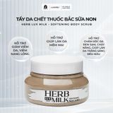  Tẩy Tế Bào Chết Sữa Non LUX 220g [Tặng 1 Ủ Trắng LUX] - Hỗ Trợ Dưỡng Trắng Da Dưỡng Body 
