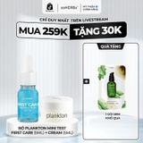  Combo Cream + Serum PLANKTON FIRST CARE Anti-Aging Hỗ Trợ Dưỡng Da - Có quà tặng Skincare Làm Đẹp Da 