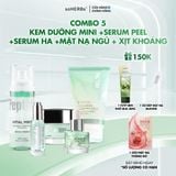  Combo Căng Bóng : Xịt Dưỡng 100ml + Serum Peel 15ml + Serum HAB5 20ML+ Kem Dưỡng Chuyên Sâu + Mặt Nạ Ngủ Collagen 100ml - Hỗ Trợ Cấp Ẩm , Căng Bóng, Dưỡng Sáng, Giúp Da Đều Màu Và Cải Thiện Lỗ Chân Lông Skincare - Nữ, Women 