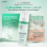  Xịt Dưỡng Cấp Ẩm Sáng Da Peptide soHERBs 100ml Hỗ Trợ Cải Thiện Tình Trạng Khô Da, Cấp Ẩm Cho Da, Giúp Làm Dịu Và Phục Hồi Da Skincare Chăm Sóc Da 
