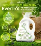  [MUA 1 TẶNG 1] Nước Giặt Xả Thuần Nhiên Everleaf Hương Hoa Thảo Mộc Cô Đặc 2L - Tặng Nước Giặt Đồ Lót Làm Sạch 