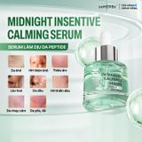  Tinh Chất Dưỡng HA Peptide Intensive Calming 20ml Hỗ Trợ Phục Hồi Cấp Ẩm Làm Dịu Da Giúp Làm Mềm Sáng Da Tặng 1 Gói SRM Khổ Qua 3ml 