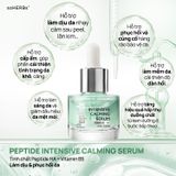  Tinh Chất Dưỡng HA Peptide Intensive Calming 20ml Hỗ Trợ Phục Hồi Cấp Ẩm Làm Dịu Da Giúp Làm Mềm Sáng Da Tặng 1 Gói SRM Khổ Qua 3ml 