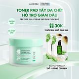 Toner Pad Peptide soHERBs 70 Miếng Hỗ Trợ Cấp Ẩm Làm Mềm Da, Giúp Tẩy Tế Bào Chết, Hỗ Trợ Giảm Dầu Và Ngăn Mụn 