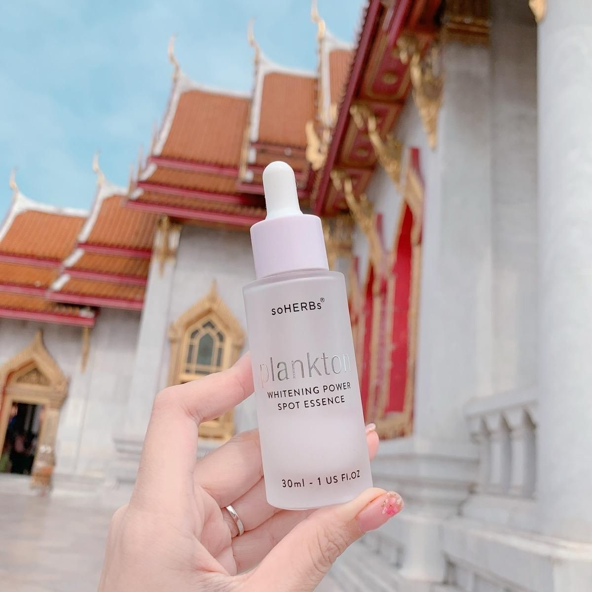  soHERBs - Tinh Chất Dưỡng Da PLANKTON  - Tặng Kèm Sữa Rửa Mặt Khổ Qua Dưỡng Ẩm Da Skincare Nữ 