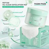  Toner Pad Peptide soHERBs 70 Miếng Hỗ Trợ Cấp Ẩm Làm Mềm Da, Giúp Tẩy Tế Bào Chết, Hỗ Trợ Giảm Dầu Và Ngăn Mụn 