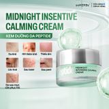  Kem Dưỡng Chuyên Sâu Đêm PEPTIDE MIDNIGHT INTENSIVE CALMING CREAM 30ml Hỗ Trợ Làm Dịu Da, Cấp Ẩm Cho Da Mềm Mịn. Làm Đẹp Da Skincare 