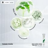  soHERBs- Kem Chống Nắng Vegan Size L (Lớn) - Tặng 2 Gói SRM Khổ Qua Skincare Women 