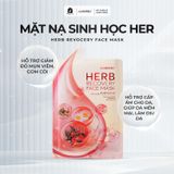  soHERBs - Mặt Nạ Thông Đỏ - Tặng 1 Gói Sữa Rửa Mặt Khổ Qua 