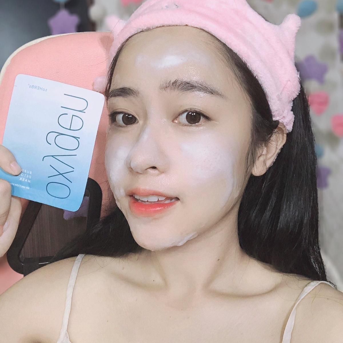  soHERBs - Mặt Nạ Sủi Bọt Hỗ Trợ Làm Sạch Da - Tặng 1 Gói Mask Herb Skincare Dưỡng Ẩm Da 