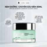  Kem Dưỡng Chuyên Sâu Đêm PEPTIDE MIDNIGHT INTENSIVE CALMING CREAM 30ml Hỗ Trợ Làm Dịu Da, Cấp Ẩm Cho Da Mềm Mịn. Làm Đẹp Da Skincare 