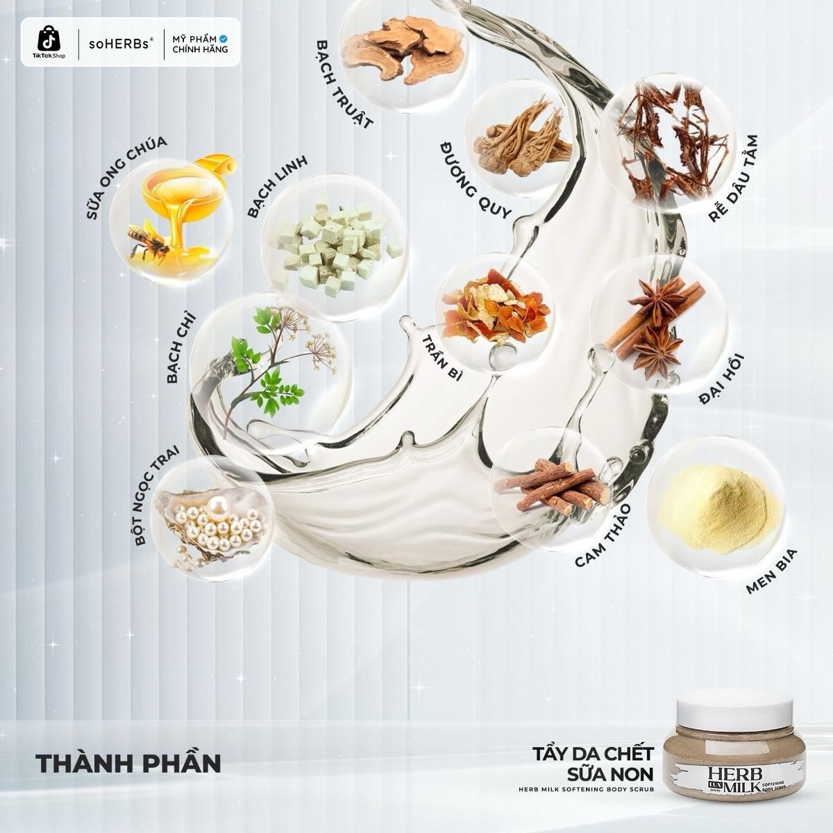  Tẩy Tế Bào Chết Sữa Non LUX 220g [Tặng 1 Ủ Trắng LUX] - Hỗ Trợ Dưỡng Trắng Da Dưỡng Body 