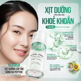  Xịt Dưỡng Cấp Ẩm Sáng Da Peptide soHERBs 100ml Hỗ Trợ Cải Thiện Tình Trạng Khô Da, Cấp Ẩm Cho Da, Giúp Làm Dịu Và Phục Hồi Da Skincare Chăm Sóc Da 