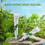  soHERBs - 2 Tuýp Kem Chống Nắng Rau Má Full Size  [Quà Tặng: 1 Chai Tẩy Trang 100ml]   Sunscreen Nữ 