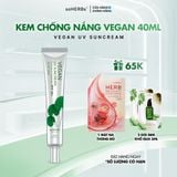 soHERBs- Kem Chống Nắng Vegan Size L (Lớn) - Tặng 2 Gói SRM Khổ Qua Skincare Women 
